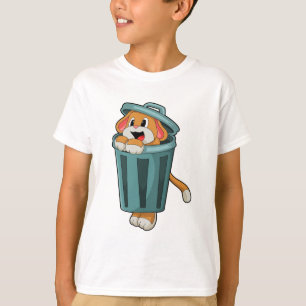 Dog met Trashcan T-shirt