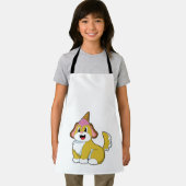 Dog met wafelijs schort (Insitu)