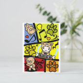 Dog_Method Briefkaart (Staand voorkant)