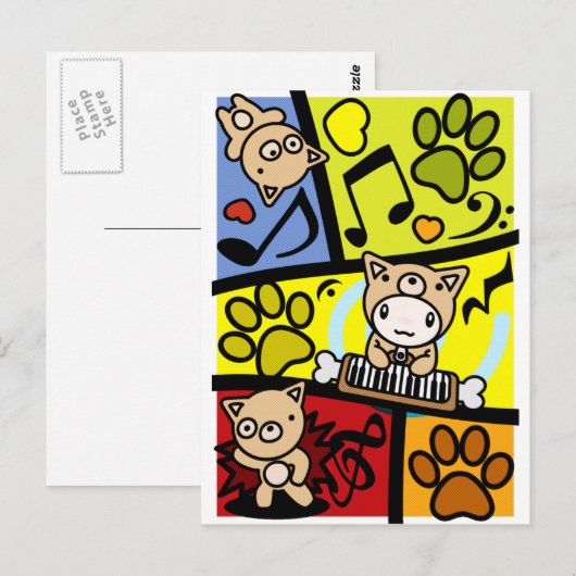 Dog_Method Briefkaart (Voorkant / Achterkant)