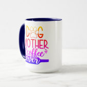 Dog Moeder Coffee Lover Mok (Voorkant links)