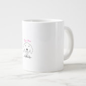 Dog Mom AF – Trotse Pet Ouder T-shirt Grote Koffiekop (Voorkant rechts)