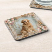 Dog Mom Besties Labrador  Bier Onderzetter (Linkerzijde)