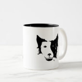 Dog Mom Coffee Mug Tweekleurige Koffiemok (Voorkant rechts)