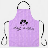 dog mom customizable schort (Voorkant)