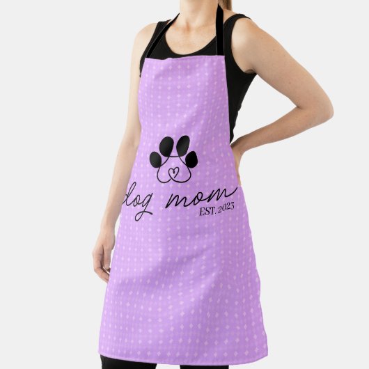 dog mom customizable schort (Insitu)