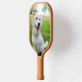 Dog Mom Dad Custom Afbeelding gepersonaliseerd Pickleball Paddle (Links)