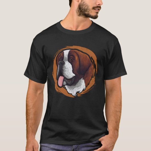 Dog Mom Dogfather Dog Daddy Hondenliefhebber Saint T-shirt (Voorkant)