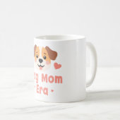 Dog Mom Era Funny Pet Design Koffiemok (Voorkant rechts)