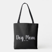 Dog Mom Established Gift Tote Bag (Achterkant)