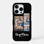 Dog Mom Established Script Black 3 Photo  iPhone Hoesje (Achterkant)