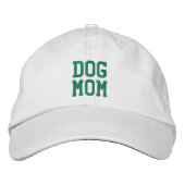 DOG MOM HAT CAP USA GEBORDUURDE PET (Voorkant)