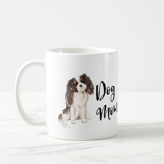 Dog Mom King Charles Spaniel Koffiemok (Links)