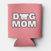 DOG MOM Koelbox (roze) Blikjeskoeler (Voorkant)
