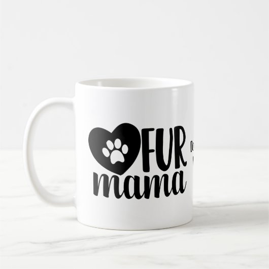 Dog Mom Koffie Mok (Links)