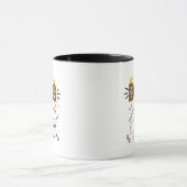 Dog Mom Leopard Print Paw Design/Leopard Dog Mom Mok (Midden)