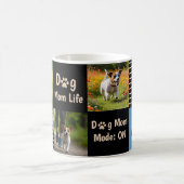 Dog Mom Mode ON Modern Pet Lover Design Koffiemok (Center)