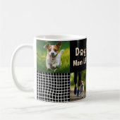 Dog Mom Mode ON Modern Pet Lover Design Koffiemok (Links)
