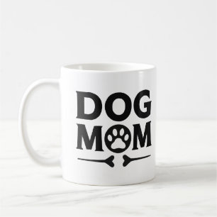 Dog Mom Mok - Schattigee Paw Print Gift voor Honde