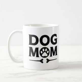 Dog Mom Mok - Schattigee Paw Print Gift voor Honde