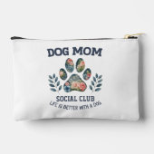 Dog Mom Paw Floral Etui (Achterkant)