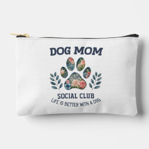 Dog Mom Paw Floral Etui