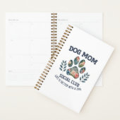 Dog Mom Paw Floral Planner (Display)
