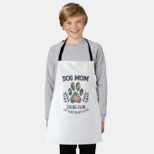 Dog Mom Paw Floral Schort (Gedragen)