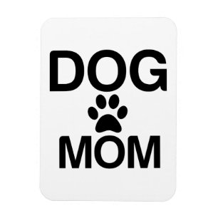 DOG MOM PAW MAGNEET