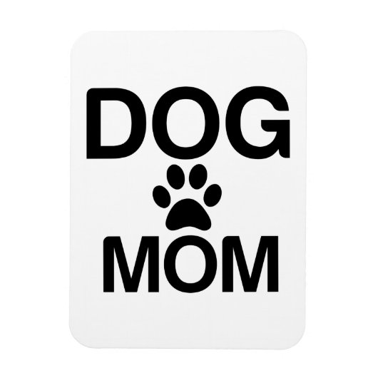 DOG MOM PAW MAGNEET (Verticaal)