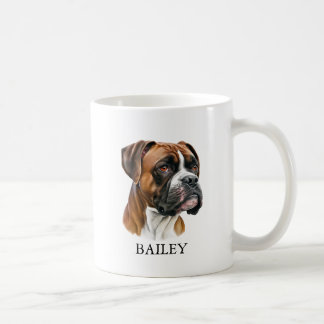 Dog mom personalized with picture and name Mug Koffiemok