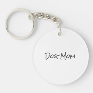 DOG MOM Pet NAMES Moederdag Dierenvriend Fun Sleutelhanger