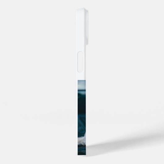 Dog Mom Photo Black  text iPhone Case (Achterkant / Rechts)