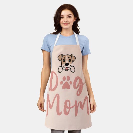 Dog Mom Schort (Gedragen)