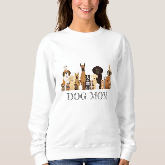 Dog Mom Shirt Doggy Friend Pet AnimalT-Shirt (Voorkant)
