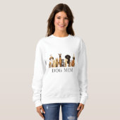 Dog Mom Shirt Doggy Friend Pet AnimalT-Shirt (Voorkant volledig)