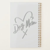 DOG MOM, SILVER HEART PLANNER (Achterkant)