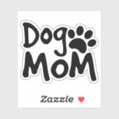 Dog Mom sticker (Vel)