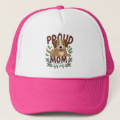 Dog Mom Style Trucker Pet (Voorkant)