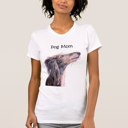 Dog Mom T Shirt (Voorkant)