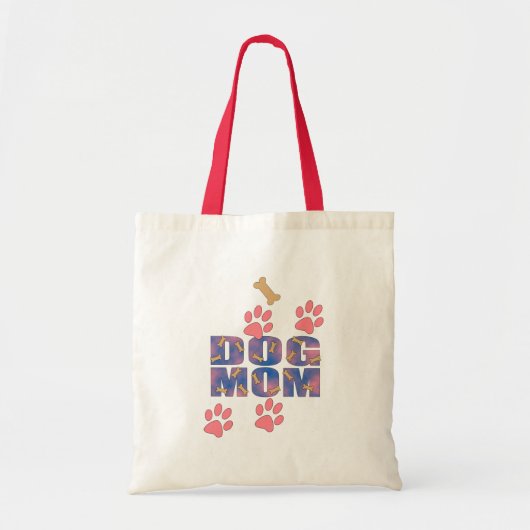 DOG MOM TOTE BAG (Voorkant)
