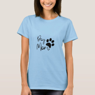 Dog Mom Vibes - Schattige T-shirt voor dierenliefh