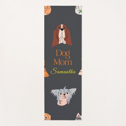 Dog-Mom  Yogamat (Voorkant)