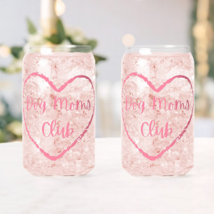 Dog Moms Club Drink lessen (set van 2 ) Blikvorm Glas