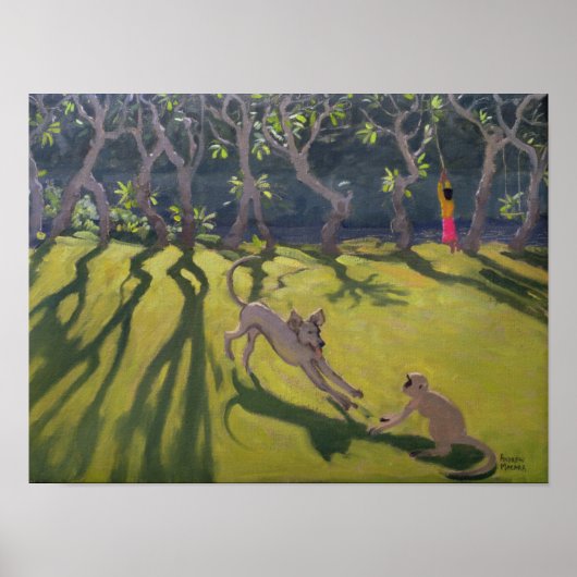 Dog & Monkey 1998 Poster (Voorkant)