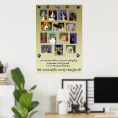 Dog Montage poster (Thuiskantoor)