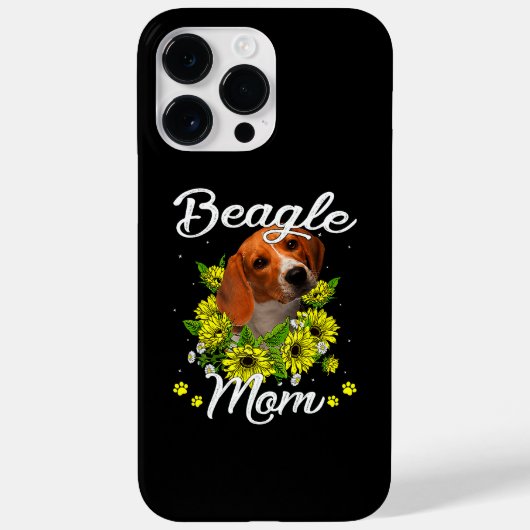 Dog Mors Day/Sunflower Beagle Ma Case-Mate iPhone Case (Achterkant)