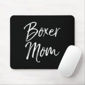 Dog Mother Gift Boxing Mother's Day Quote Cute Box Muismat (Met muis)