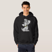 Dog Motif  1 Hoodie (Voorkant volledig)