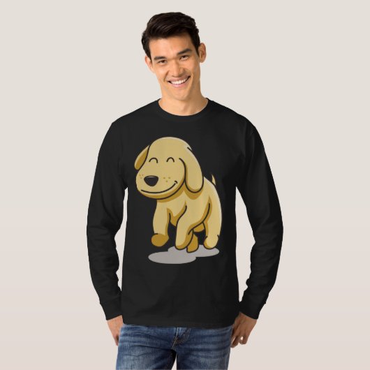 Dog Motif  3 T-shirt (Voorkant volledig)